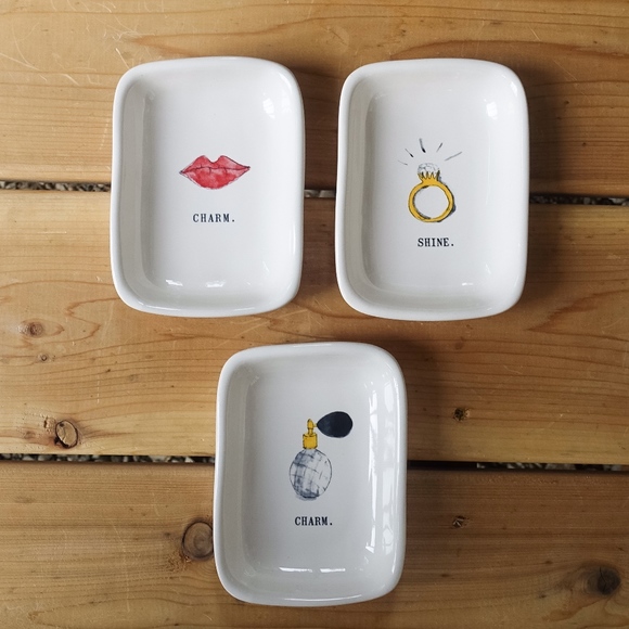 Rae Dunn Other - Rae Dunn Small Jewelry Trays